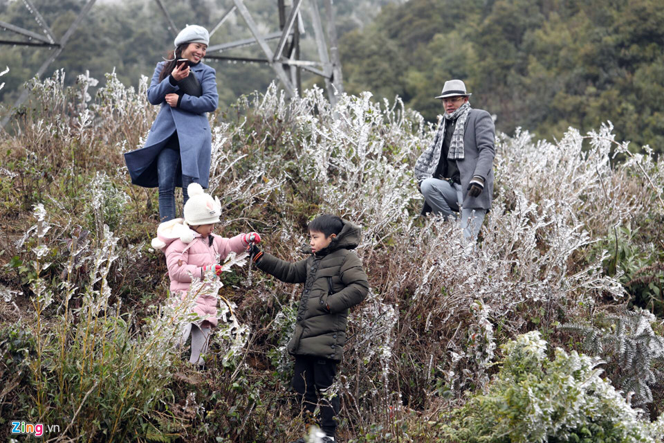 Cận cảnh băng giá kỳ thú ở Sa Pa